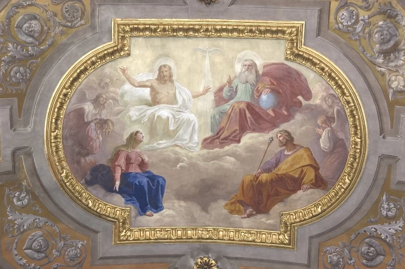 Santissima Trinità con Madonna e San Giuseppe